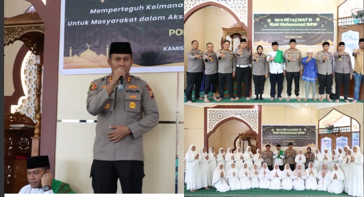 Isra Mi’raj 1447 H, Polres Siak Teguhkan Iman Personel untuk Pelayanan Humanis