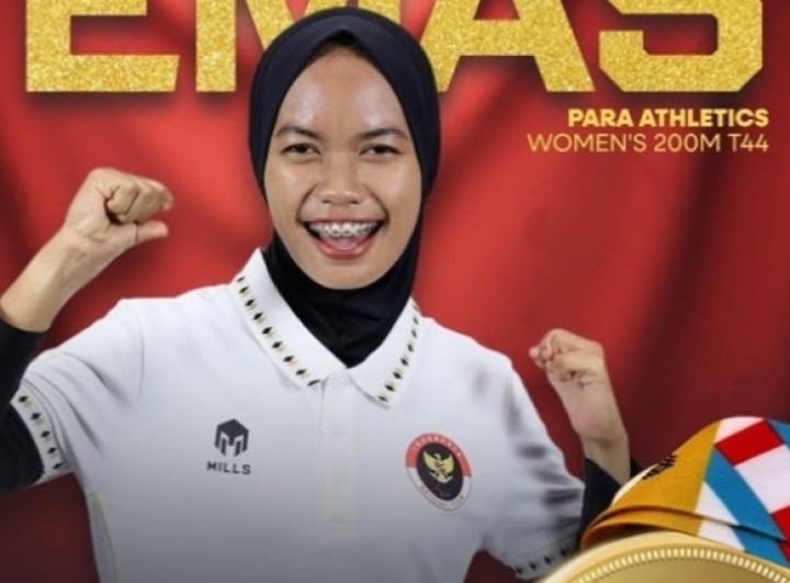 Helin Wardina Asal Bengkalis Raih Mendali Emas di Asean Para Games Thailand