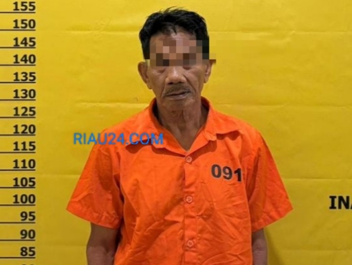 Cabuli Anak Dibawah Umur, SR 70 Tahun Warga Deluk Bengkalis Ditangkap Polisi