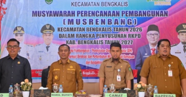 Bagus Santoso Buka Musrenbang Kecamatan Bengkalis Tahun Perencanaan 2027