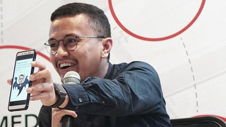 Juru Bicara (Jubir) Partai Solidaritas Indonesia (PSI), Faldo Maldini. Sumber: tempo.co