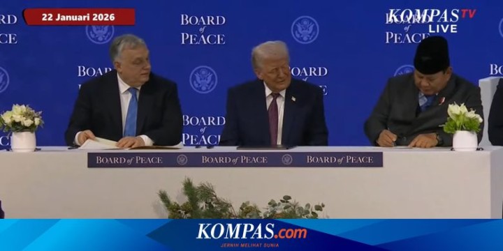 Presiden Prabowo Subianto dan Presiden AS Donald Trump. Sumber: kompas.com