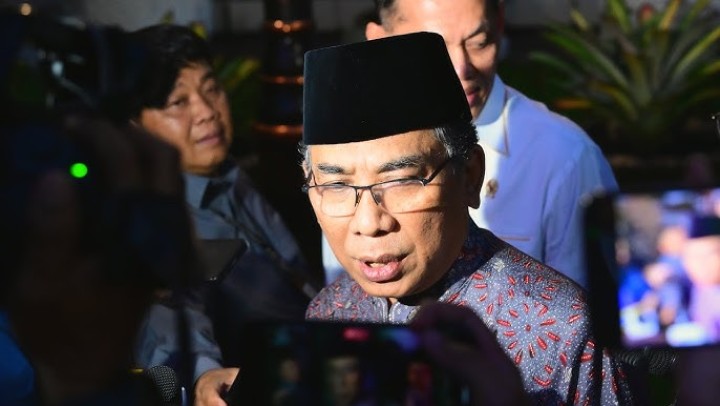 Ketua Umum PBNU KH Yahya Cholil Staquf. Sumber: YouTube