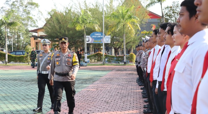 Polres Siak Gelar Operasi Keselamatan Lancang Kuning 2026, Fokus Tekan Pelanggaran dan Kecelakaan Lalu Lintas