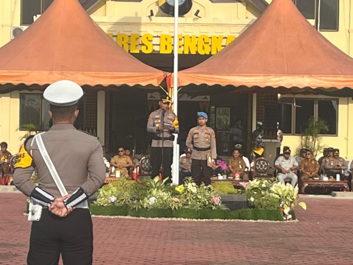 Wakapolres Bengkalis Pimpin Apel Ops Ketupat Lancang Kuning 2026
