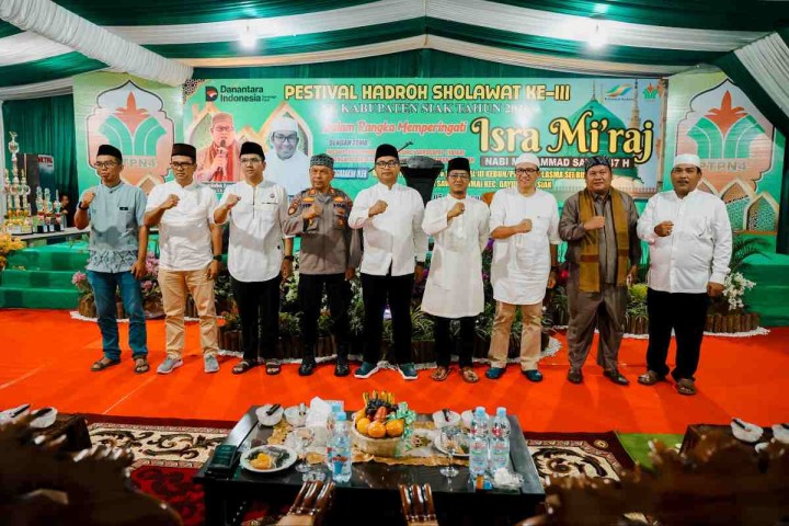 Pemkab Siak Apresiasi PTPN IV PalmCo Rangkul Ratusan Santri Melalui Festival Hadroh