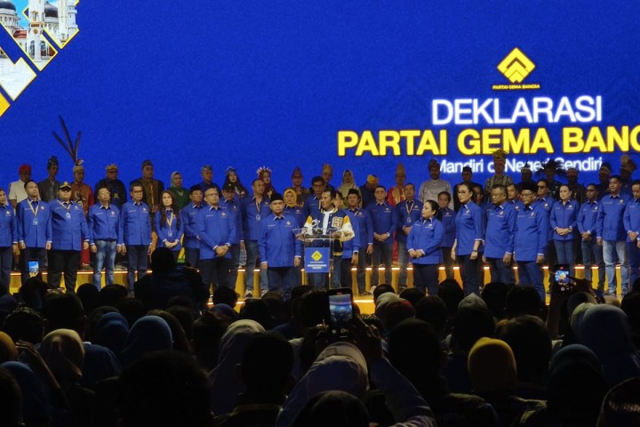 Deklarasi Partai Gema Bangsa. Sumber: kompas.com