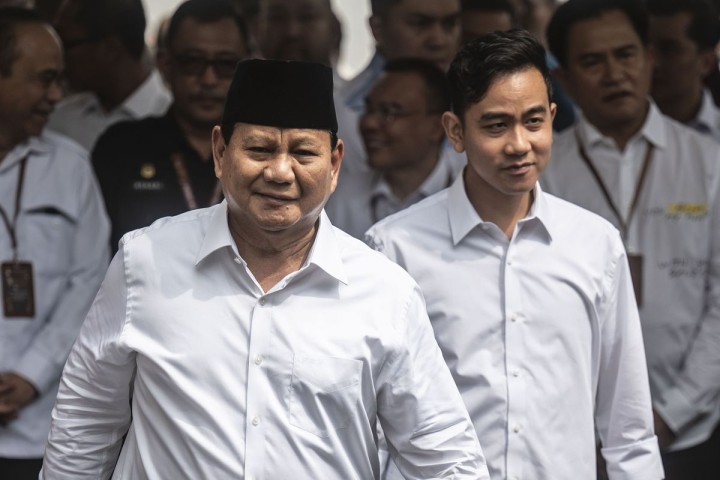 Presiden RI Prabowo Subianto dan Wakil Presiden Gibran Rakabuming. Sumber: kompas.com