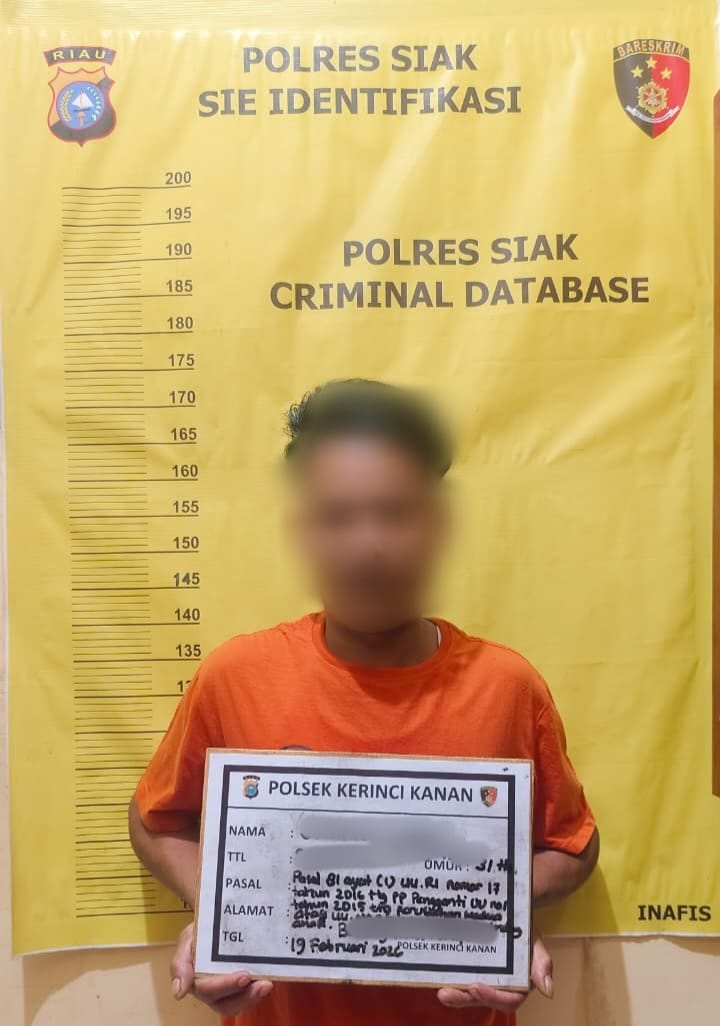 Polisi Tangani Dugaan Persetubuhan Anak di Kerinci Kanan, Pelaku Diamankan