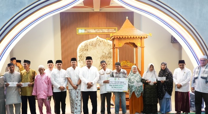Dari Masjid Benayah, Wabup Siak Dorong Penghulu Sukseskan Program Nasional
