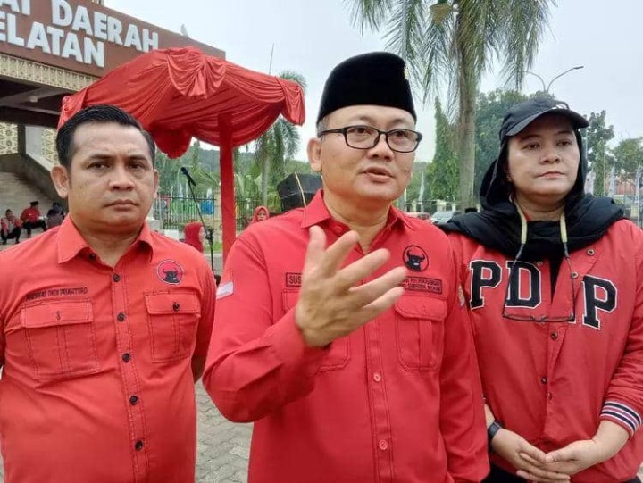 Wakil Ketua Bidang Politik PDIP Sumsel, Susanto Adjis. Sumber: IDN Times