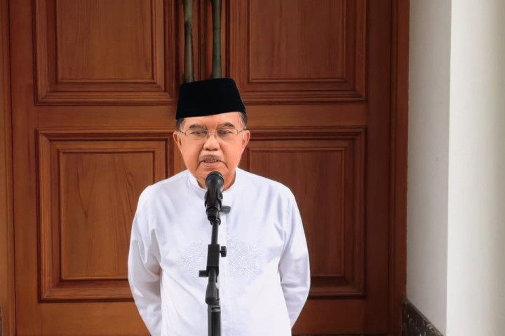 Mantan Wakil Presiden Jusuf Kalla atau JK. Sumber: Antara