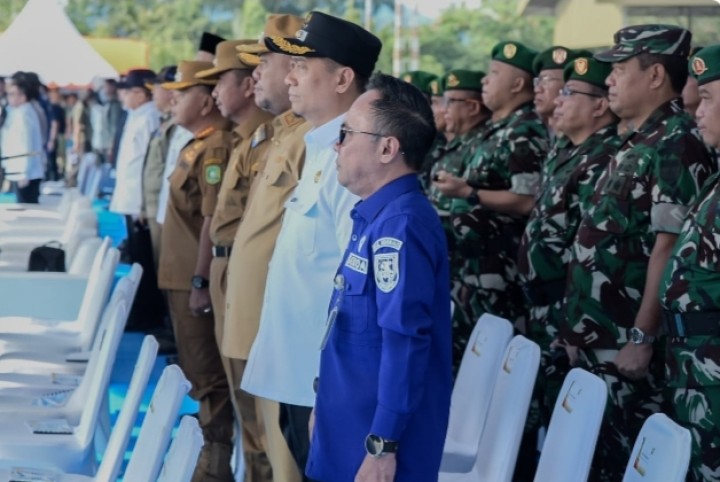 Pemkab Bengkalis Ikut Apel Nasional Kesiap Siagaan Karhutla