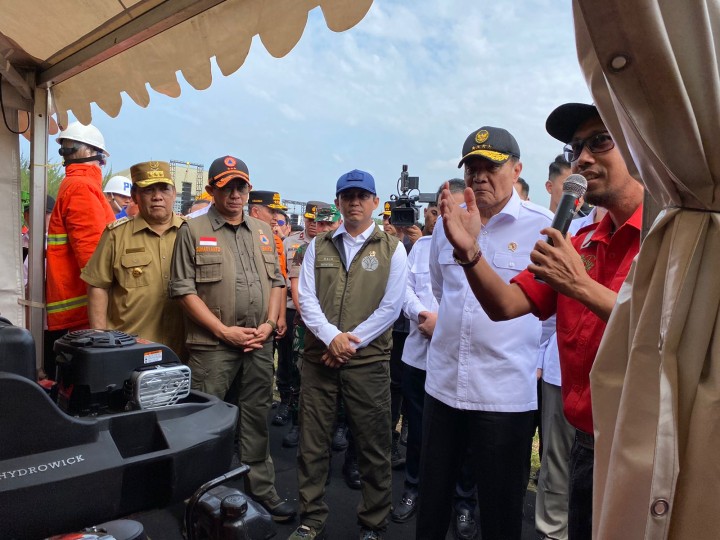 Apel Kesiapsiagaan Karhutla di Lanud