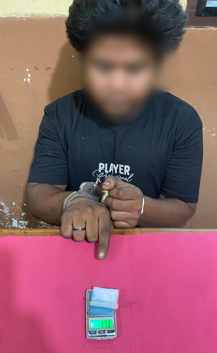 Kurir Narkoba Dibekuk Polisi di Minas, Sabu 1,73 Gram Diamankan