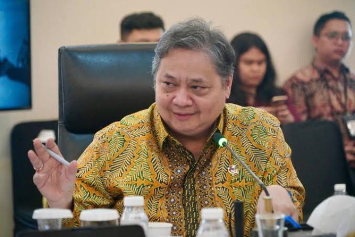 Menteri Koordinator Bidang Perekonomian Airlangga Hartarto. Sumber: Facebook