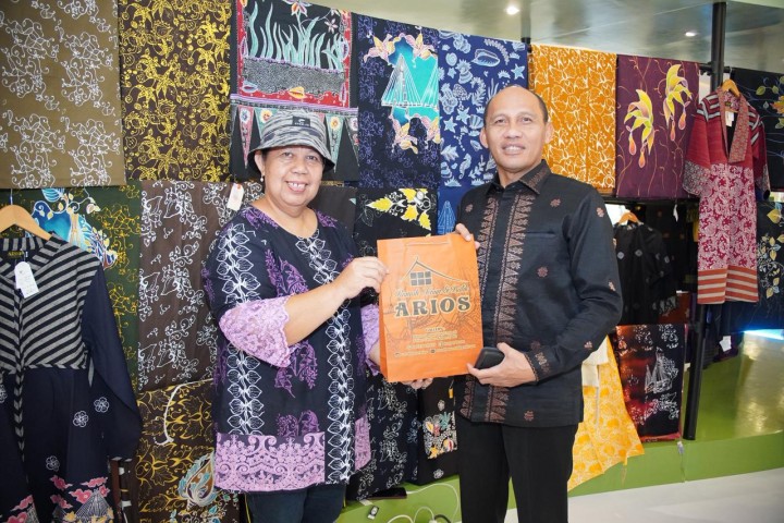 Rumah Tenun dan Batik Arios dalam ajang Kepulauan Riau Ramadan Fair (KURMA) 2026