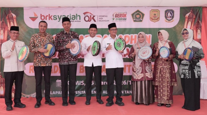 GERAK Syariah (Gebyar Ramadan Keuangan Syariah) yang digelar di MAN Tanjungpinang