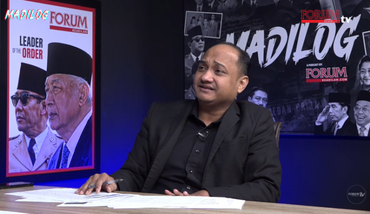 Jeritan Rakyat Aceh Nyaris Tenggelam, Senator Fachrul Razi Bongkar Dugaan Oligarki Tambang yang Menggerogoti Tanah Rencong. (screenshot from Channel Forum Keadilan TV) 