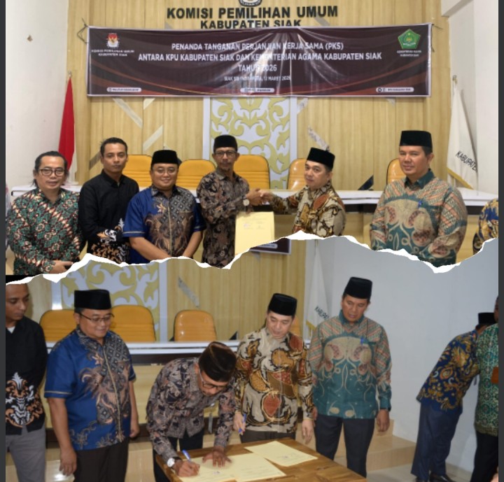 Sinergitas Lintas Lembaga, KPU Siak Mantapkan Persiapan Pemilu dan Pilkada Mendatang