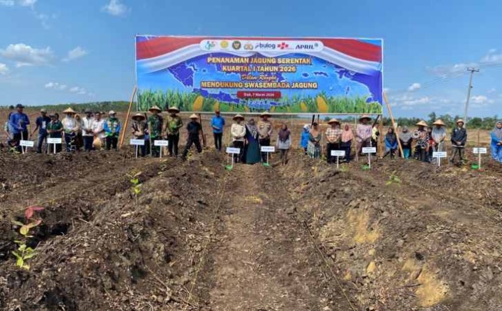 Polres Siak dan RAPP Tanam Jagung Pipil untuk Dukung Ketahanan Pangan Nasional