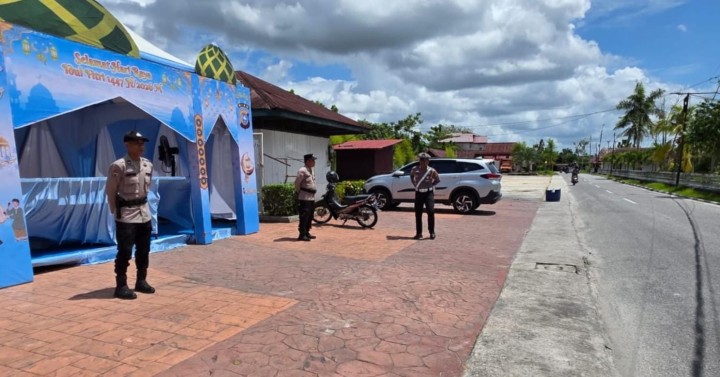 Polisi Atur Lalin di Sejumlah Titik Strategis Siak, Warga Mengaku Lebih Aman