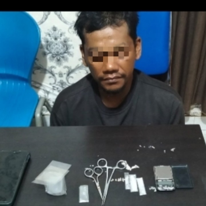 Polsek Rupat Bekuk J Pengedar 0,92 Gram Sabu di Tanjung Kapal