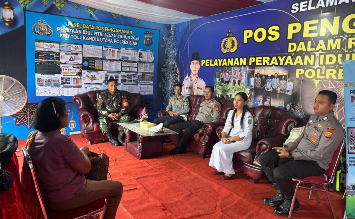 Operasi Ketupat Lancang Kuning 2026, Polisi Jaga Kelancaran Arus Kendaraan di Kandis