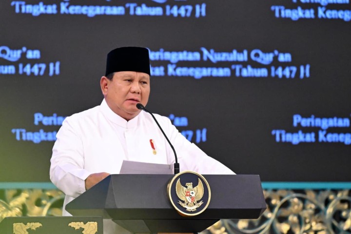 Presiden RI Prabowo Subianto. Sumber: kompas.com