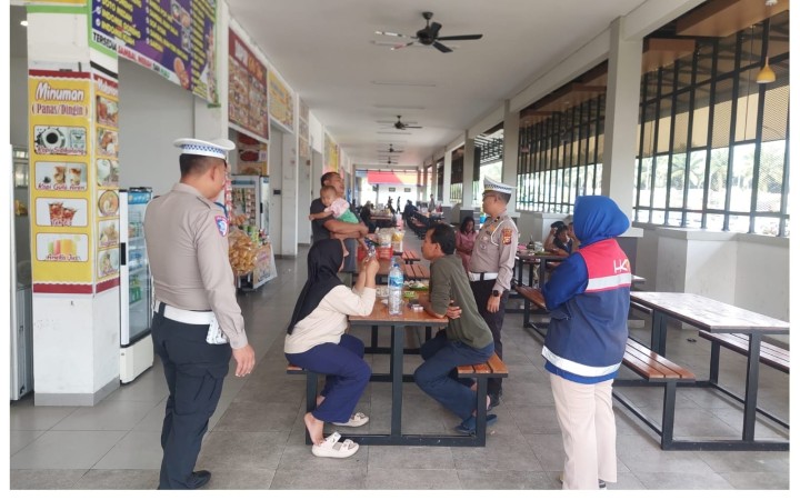 Jelang Mudik Lebaran, Polisi Siaga Penuh di KM 45 Kandis