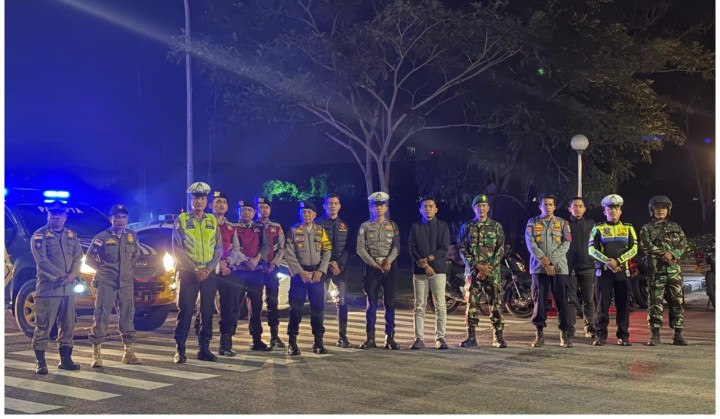 Aparat Gabungan Perketat Pengamanan Malam, Warga Siak Merasa Lebih Aman