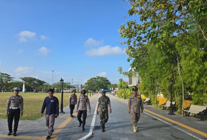 Operasi Ketupat 2026, Kawasan Istana Siak Dijaga Ketat Polisi