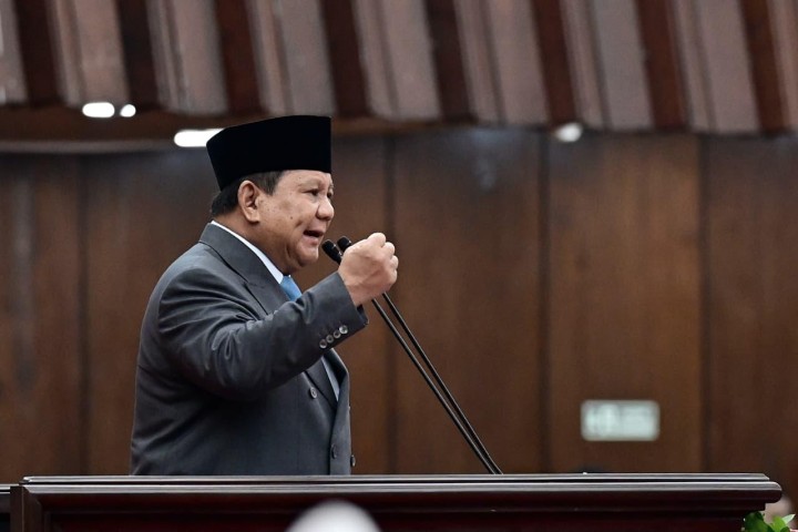 Presiden RI Prabowo Subianto. Sumber: CNN Indonesia