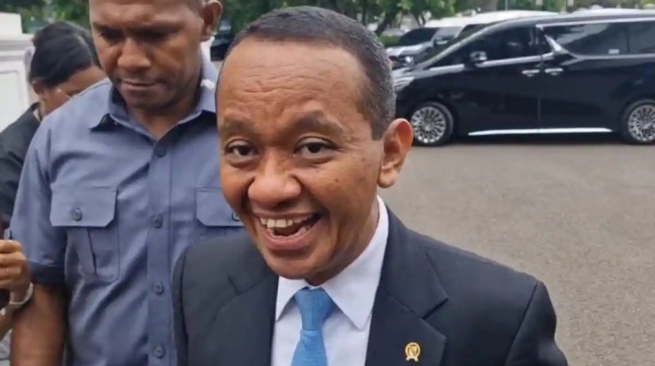 Menteri Energi dan Sumber Daya Mineral (ESDM), Bahlil Lahadalia. Sumber: detik.com
