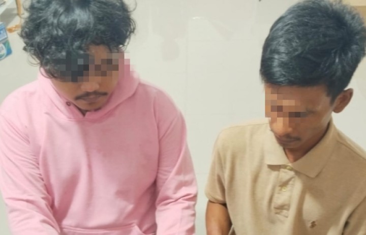 Dua Tersangka Diamankan Kembali Diamankan Unit Reskirm Polsek Mandau
