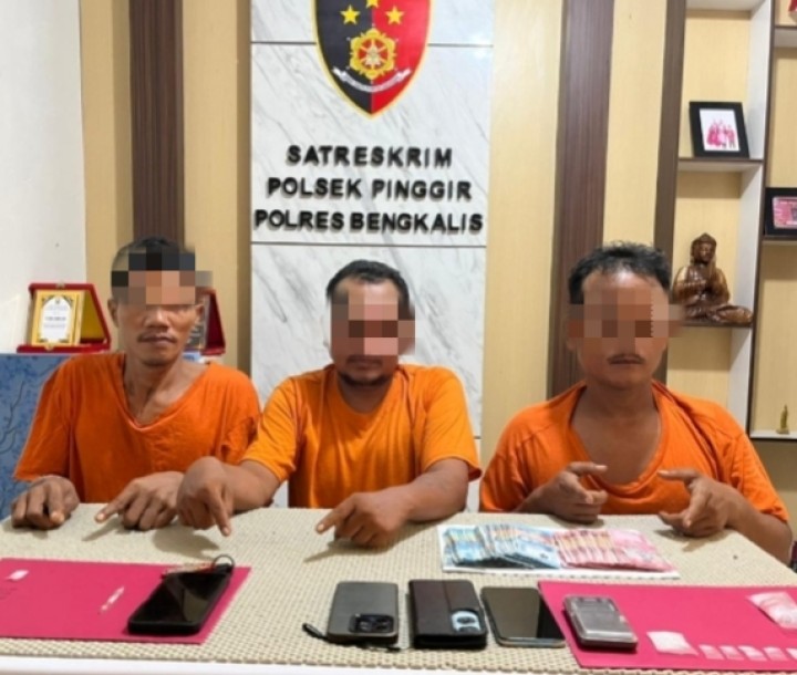 Baru Menjabat, Kapolsek Pinggir Tunjukkan Taringnya Dalam Berantas Narkoba