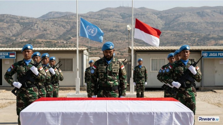 Gugurnya satu prajurit TNI. Sumber: riwara.ID