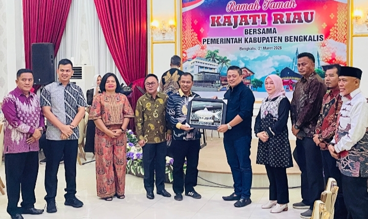 Kunker, Pemkab Bengkalis dan Forkopimda Sambut Kajati Riau