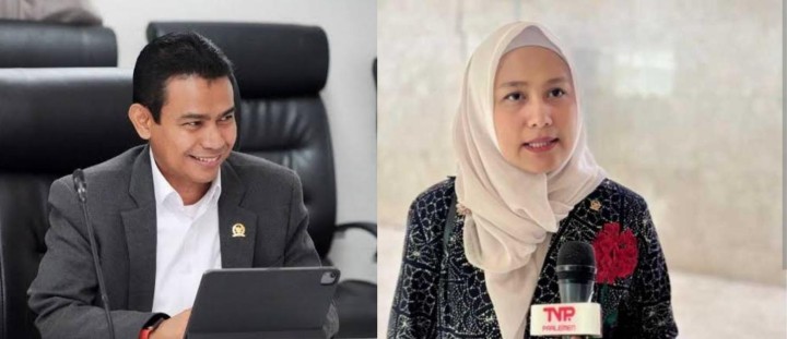 Anggota DPR RI Dapil Riau, Karmila Sari dan Hendry Munif