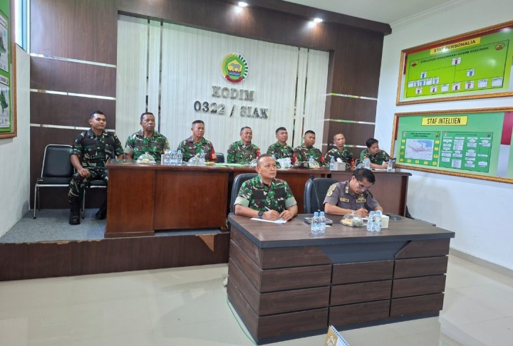 Kodam XIX/TT Gelar Pelatihan Jurnalistik, Kodim 0322/Siak Ambil Bagian