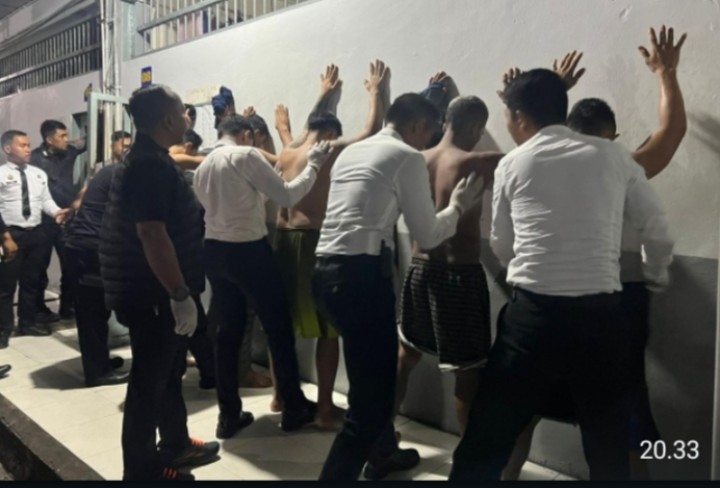 Kalapas Bengkalis Pimpin Razia Kamar Warga Binaan, Tidak Ada HP dan Narkoba