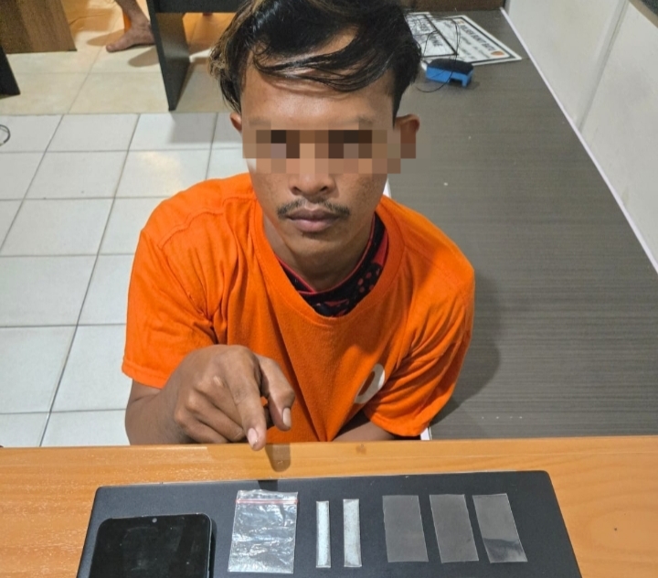 Pengedar Sabu Ditangkap Polsek Bukit Batu