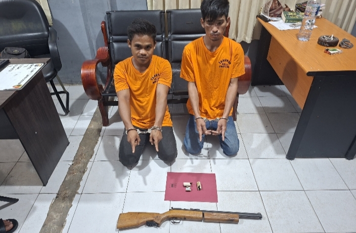 Dua Orang Pemuda di Rupat Utara Ditangkap Polsek Rupat Utara