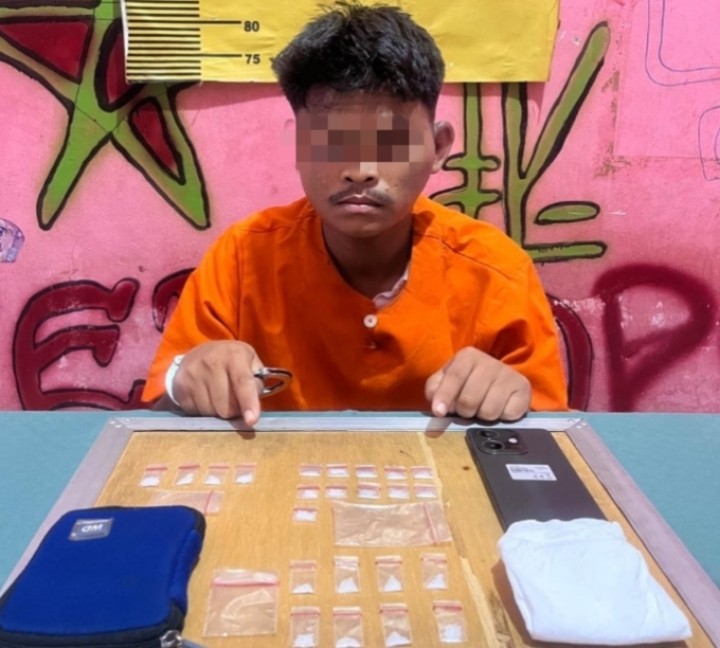 FBR Pengedar Sabu Dibekuk Tim Opsnal Satnarkoba Bengkalis