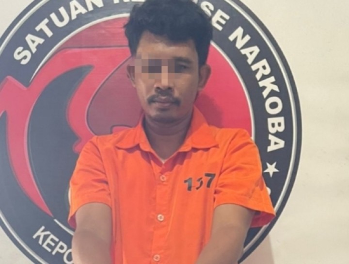 Pengedar 3,35 Gram Sabu Warga Pangkalan Batang Diciduk Satnarkoba