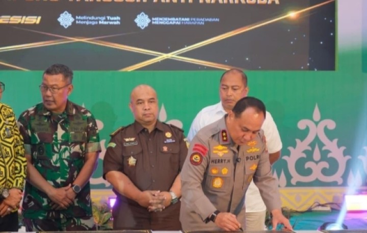 Polres Bengkalis Gencarkan Perang Terhadap Narkoba