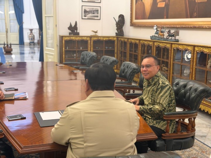 Dasco Disebut Sampaikan Laporan Penting ke Prabowo