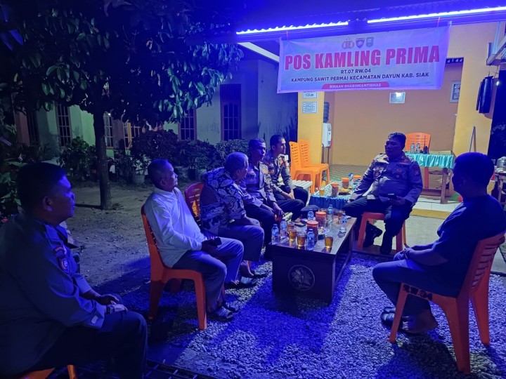 Revitalisasi Satkamling, Polisi dan Warga Kompak Jaga Kamtibmas