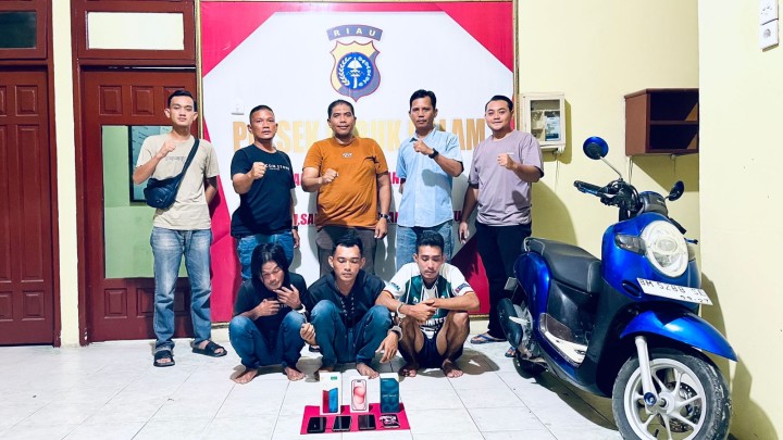 Buron Berbulan-bulan, 3 Pelaku Curat di Siak Akhirnya Diringkus