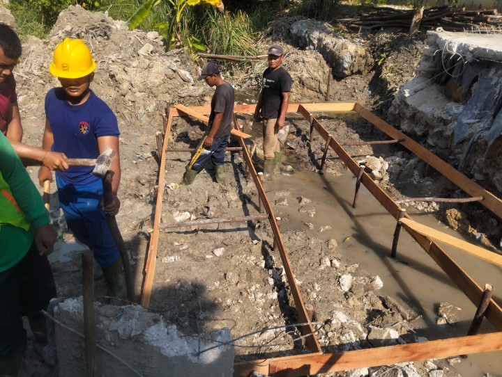 Sinergi Nyata, Polres Siak Bangun Kembali Akses Vital Masyarakat